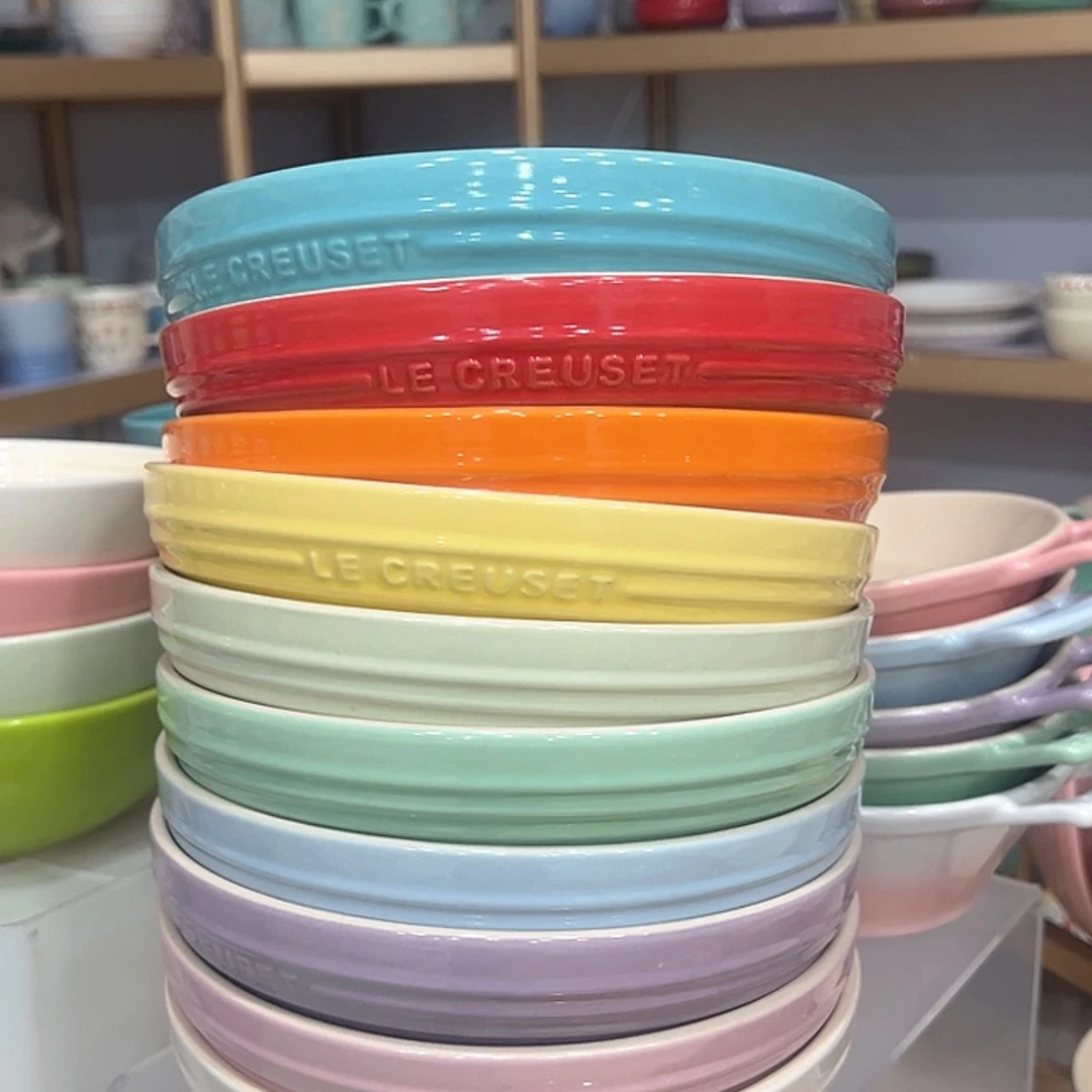 【闪购商品】陶瓷碗10个深盘