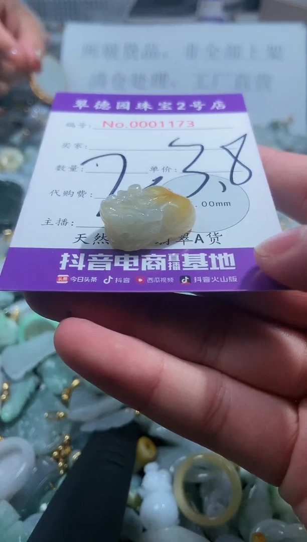 【闪购商品】翡翠颈饰未镶嵌天然A货翡翠精致配饰