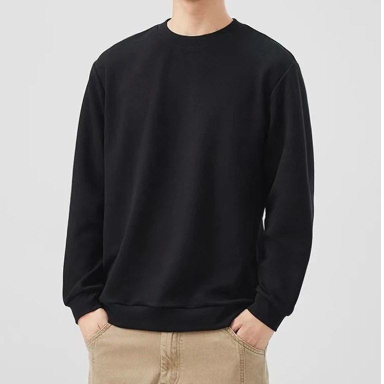 【金猴服装】圆领卫衣男女同款2024新款春秋款潮牌外套情侣款