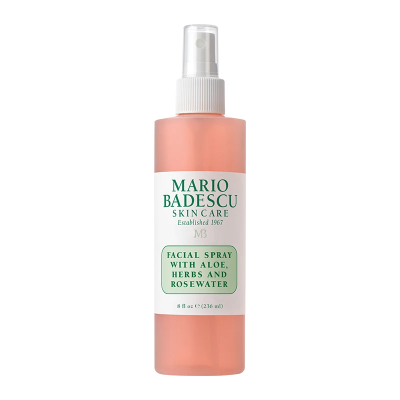 Mario Badescu 玫瑰芦荟水喷雾 236ml赠玫瑰芦荟水喷雾 29ml*2