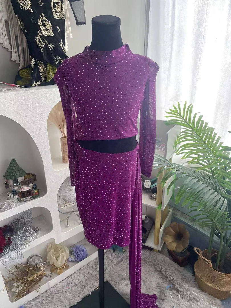 出售流筑精品儿童模特时尚不规则半裙设计感闪钻亮片百搭短裙女童