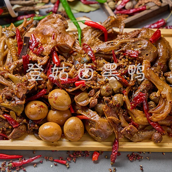 登姑爆款四宝 鸭掌6个 鸭腿2个 鸭胗200克 鸭翅200克