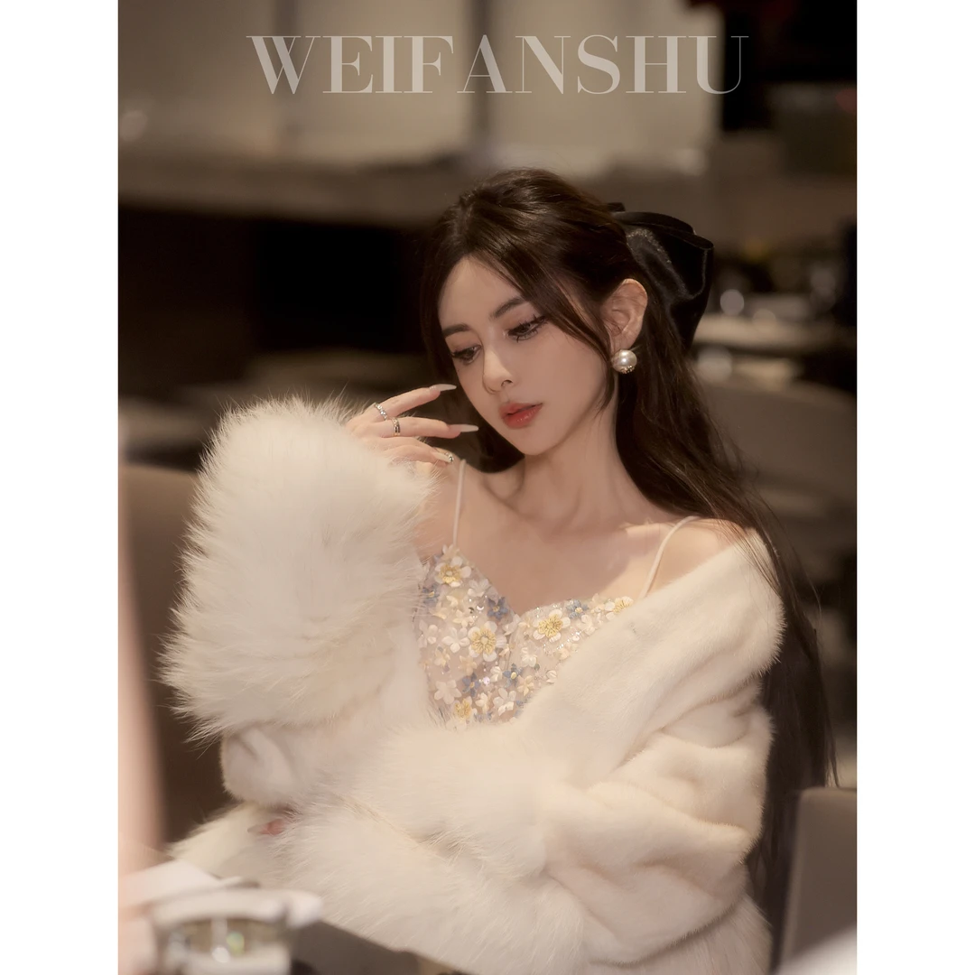 WEIFANSHU/魏凡舒【贵妇甄选】外套保暖气质轻奢高贵上档次女装冬冬
