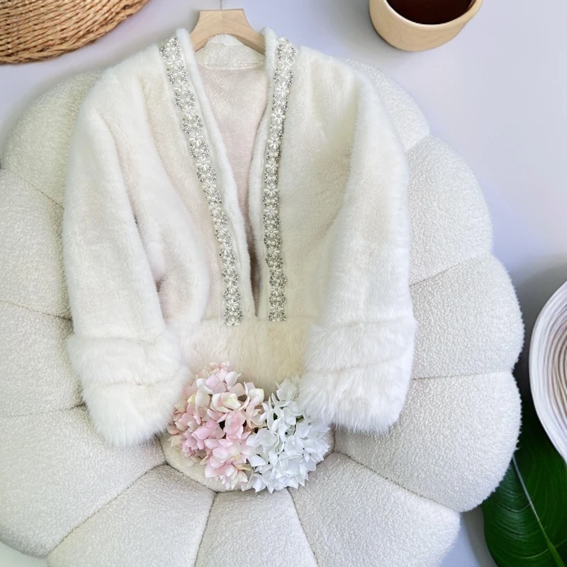 A465 2024秋冬气质加厚外套轻奢品质G2802款米兰貂