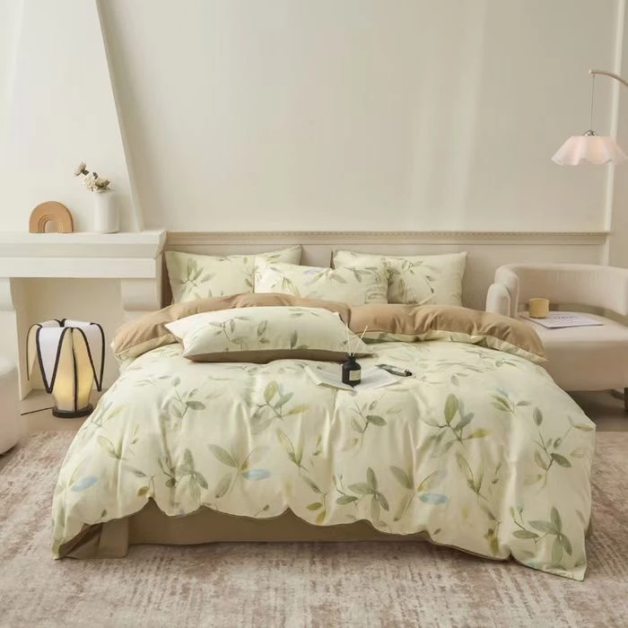 追梦家纺纯棉定制-高支高密磨绒系列-乐莹-（AB）舒适全棉