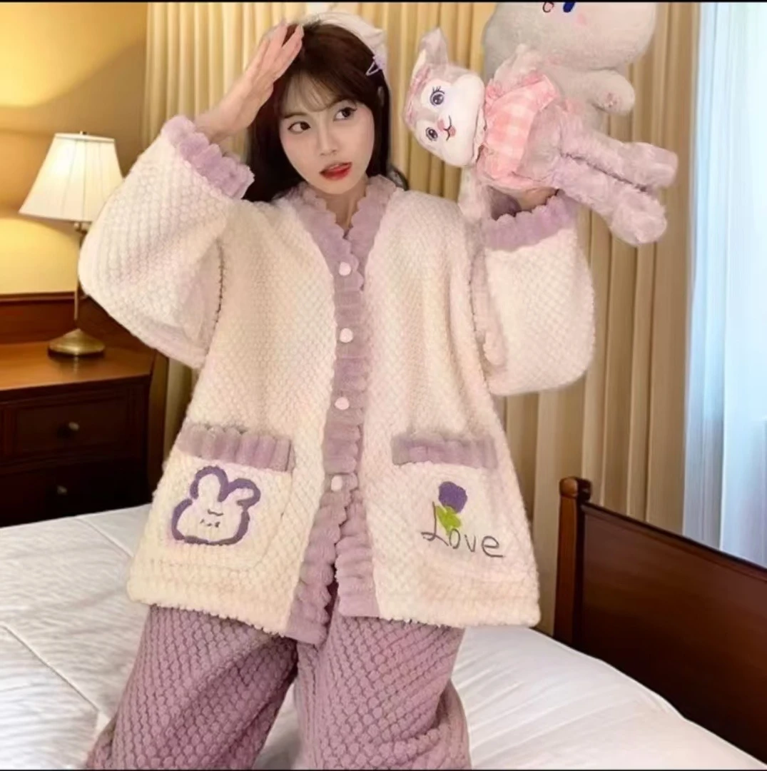 孤品毛绒睡衣清仓主播点名去拍