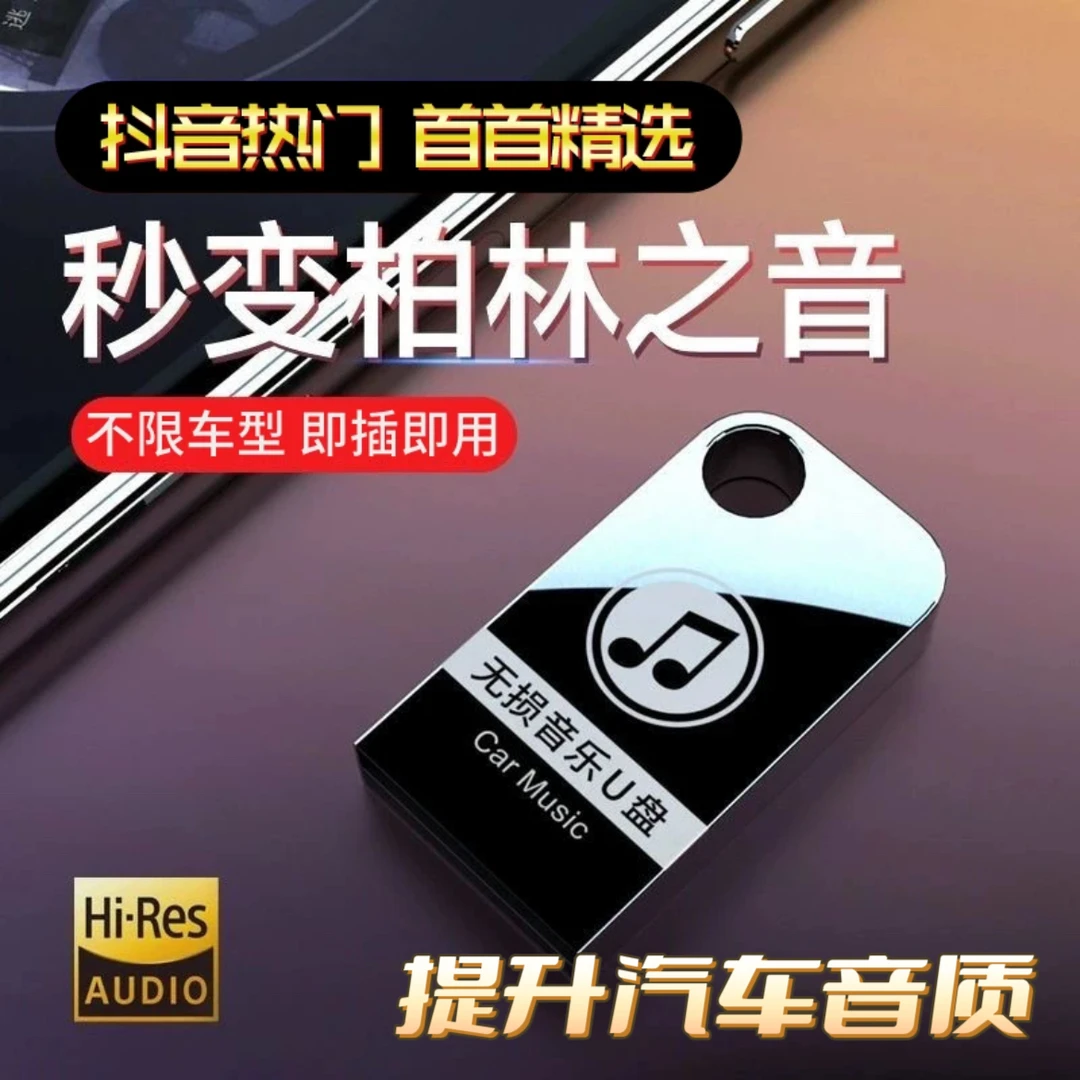 【2023年 新款车盘 专享新粉】64X 不分车型 高端创意u盘【即插即用】