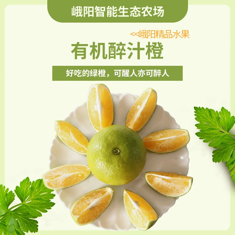【超值花皮果10斤装爆品】海南有机花皮绿橙产地直发新鲜采摘现发货