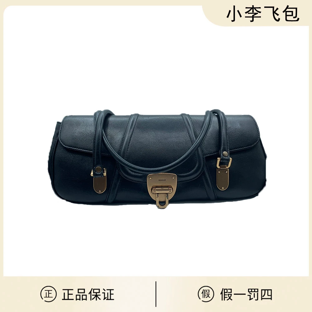 99新 GUCCI/GUCCI Gucci复古学院腋下包轻奢时尚