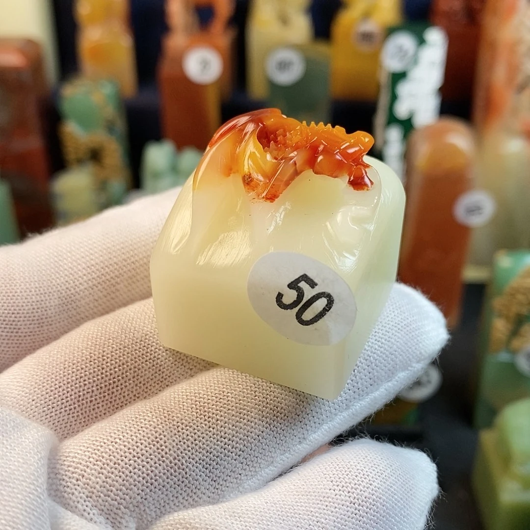 寿山石篆刻艺术家的