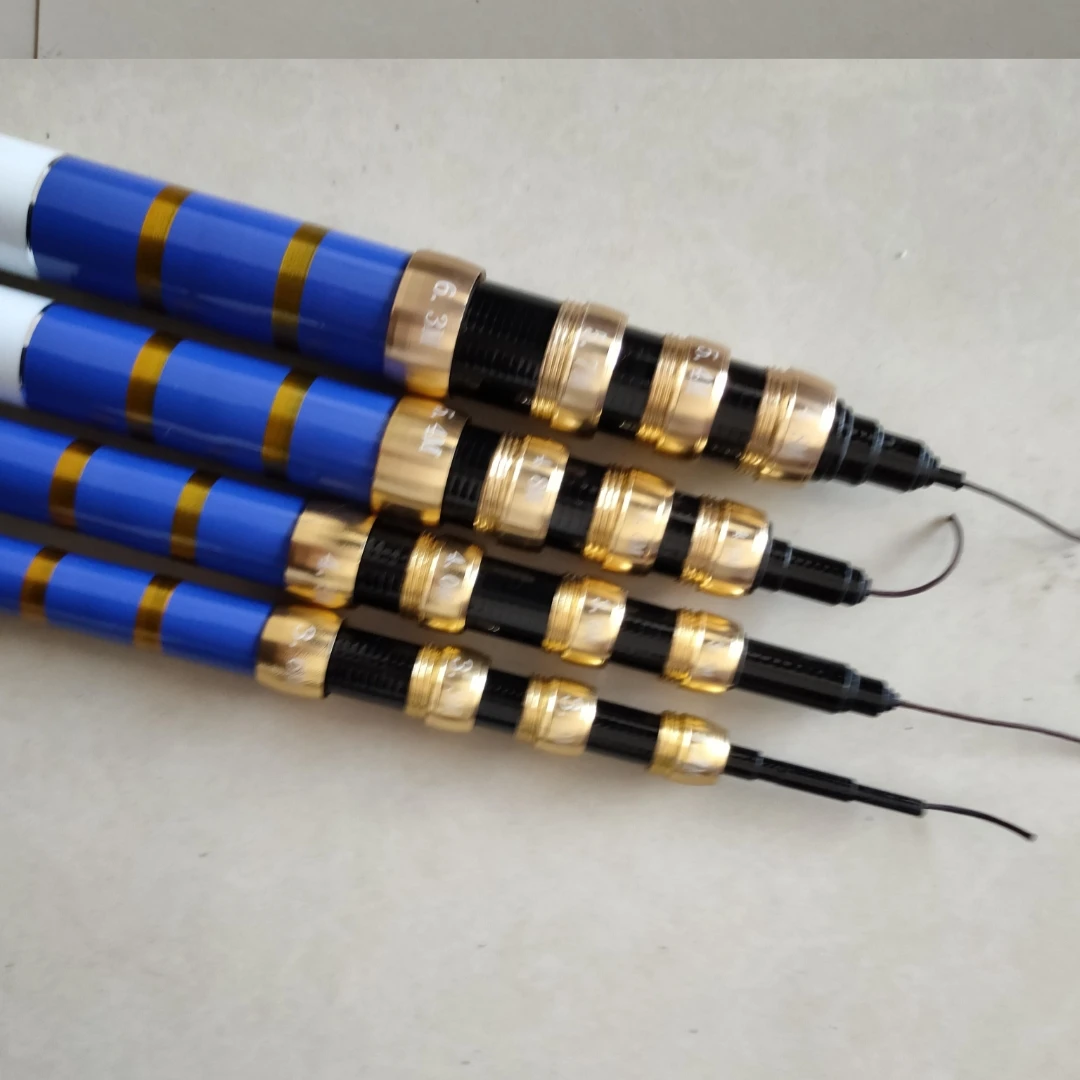 超短定位竿鱼竿，一竿4用收缩45公分，方便携带高碳素手竿钓鱼短节