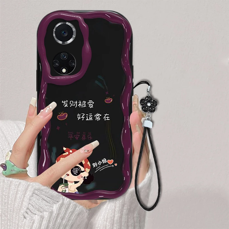 适用于华为Nova9手机壳小富婆创意姓氏定制 全包硅胶防摔奶油壳