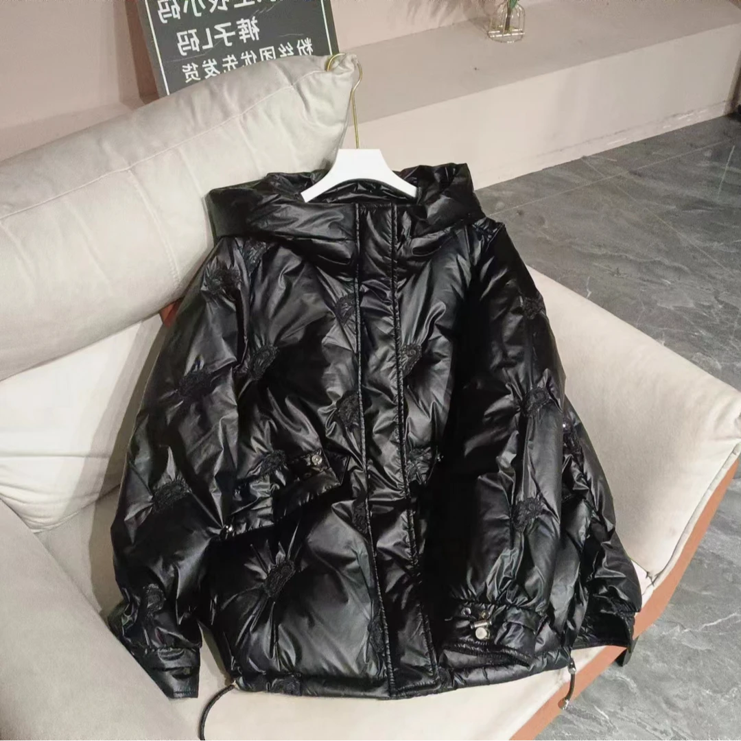 秋冬新款显瘦短款棉衣时尚休闲韩版短外套百搭保暖上衣21605长64