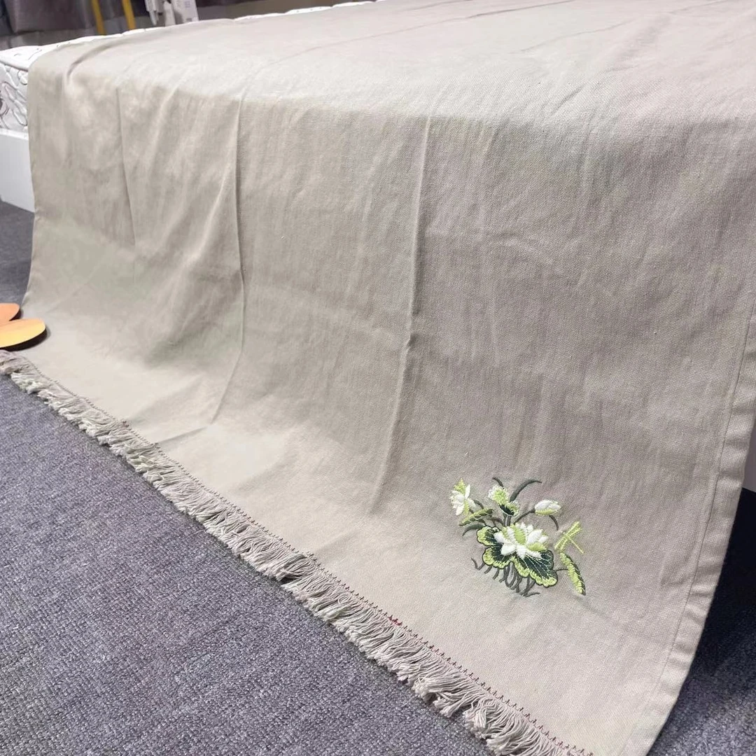 【绿荷】5支 超密实 百百汉麻  床单  盖毯 桌布