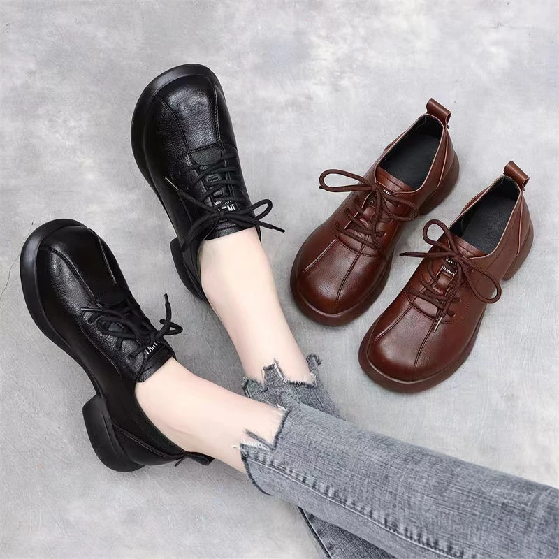 【宠粉福利】高级百搭时尚气质舒适柔软系带低跟洋气小单鞋