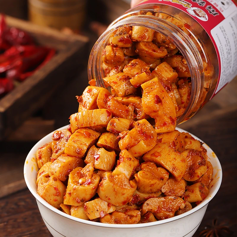 湖南特产麻辣萝卜干香辣萝卜丁四川特产酱菜下饭拌饭菜小味儿220g