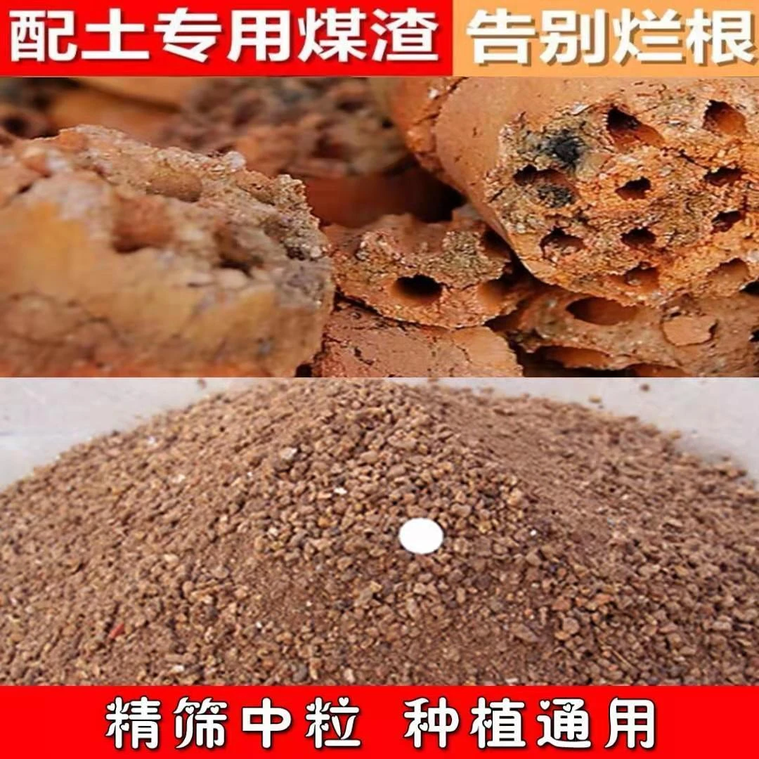 遇花卉蜂窝煤渣多肉植物沙漠玫瑰兰花煤渣颗粒营养土透气防烂根