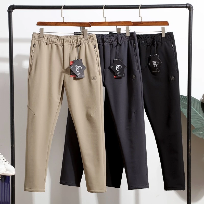 ITALY轻奢小剪刀！秋冬男士户外休闲3D立体剪裁加绒加厚防水机能裤