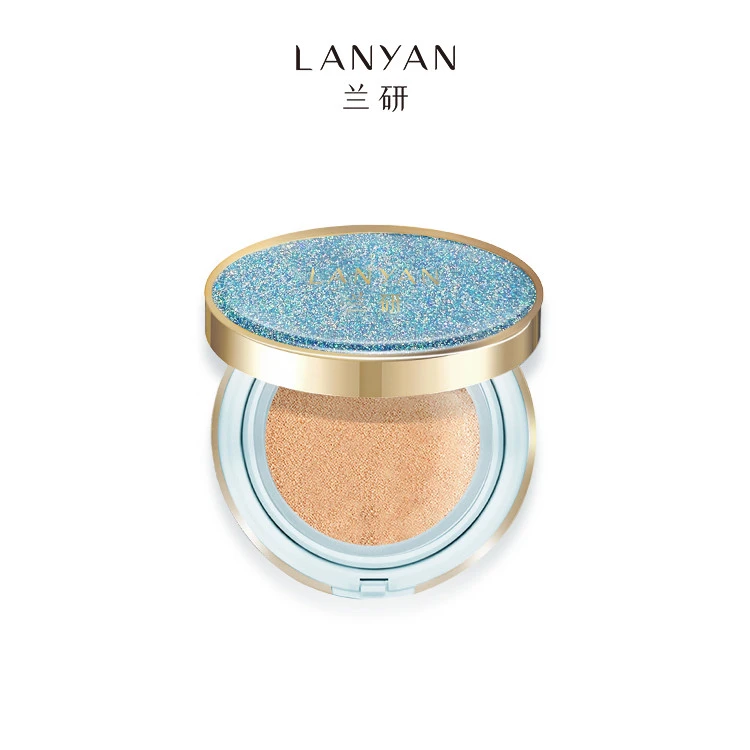 兰研人参润颜遮瑕气垫霜