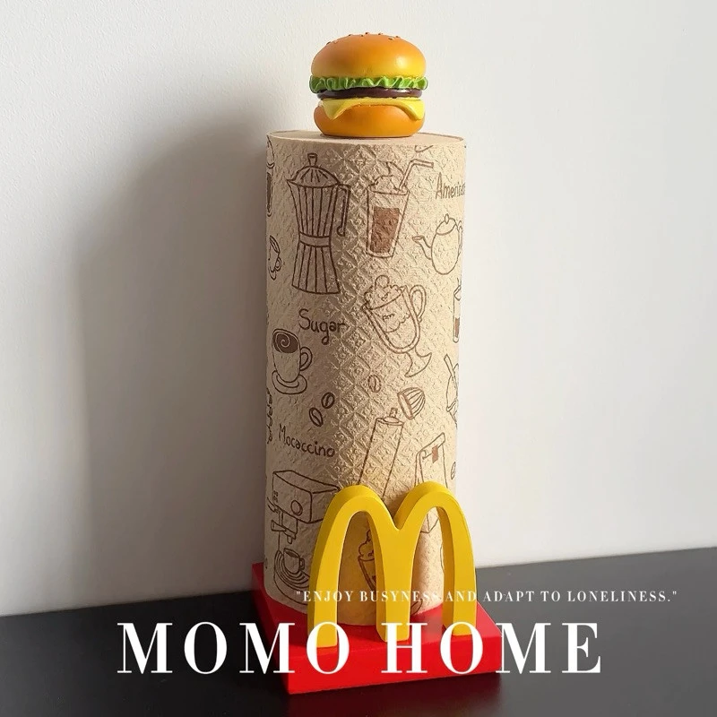 MOMO·创意米奇米妮马里奥卡通厨房卷纸架纸巾架家居饰品摆件 ·