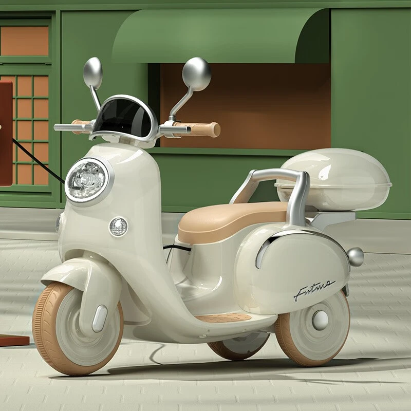 儿童电动车宝宝电瓶车小孩三轮车遥控玩具车女孩摩托车男孩可坐人