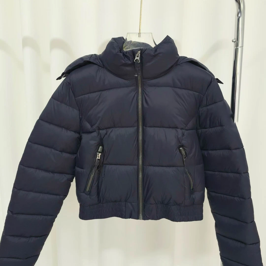 女士短款棉衣连帽棉衣