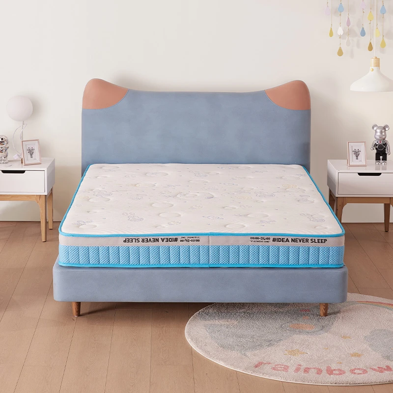 慕思今晚新品泡泡圆圈儿童卷包床垫抑菌防螨乳胶床垫019