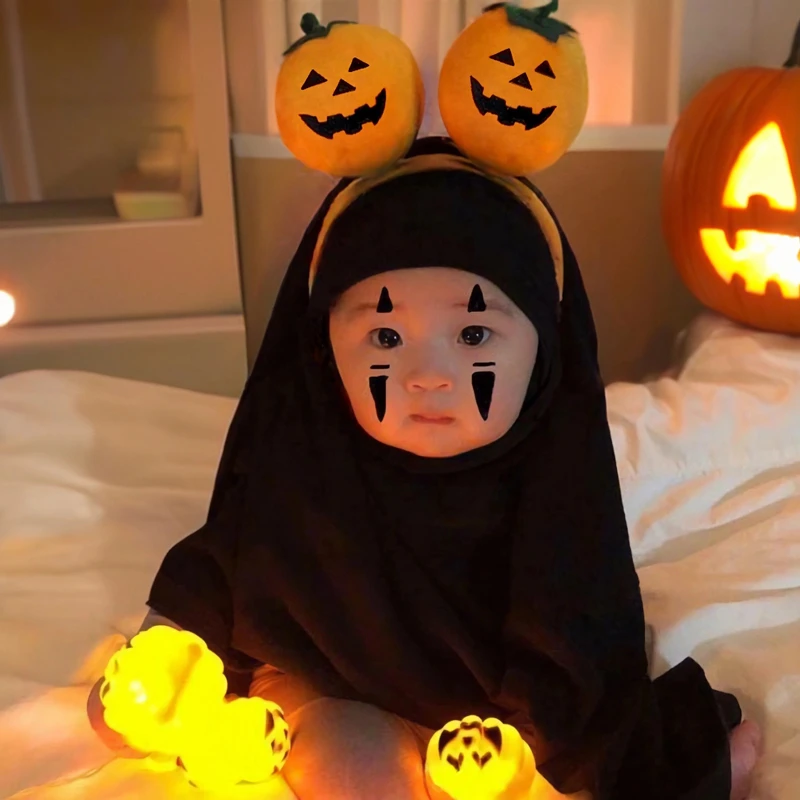 万圣节儿童服装魔法袍道具幼儿园男孩女童cosplay化妆舞会演出服