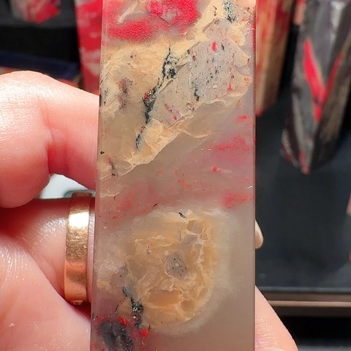 鸡血石苍***丁昌化鸡血石