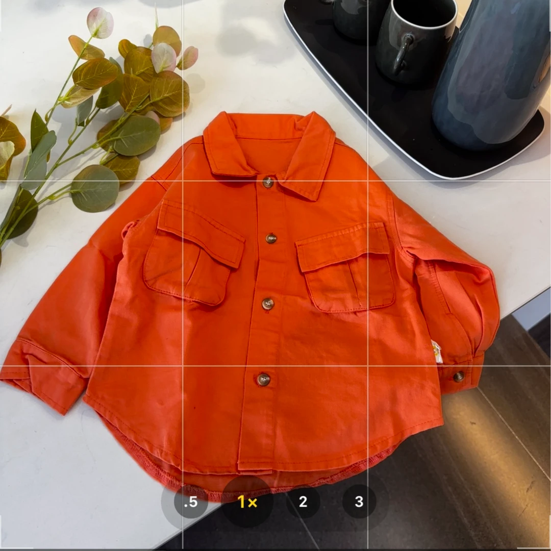 【编号B670】FT-90-10- 韩版翻领衬衫橘色-FT