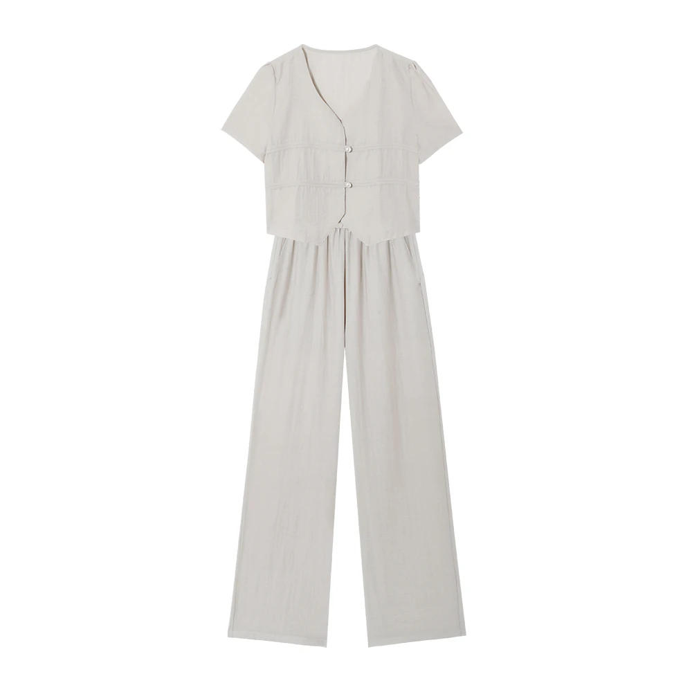 【李易行专属】10037新中式2024两件套装女