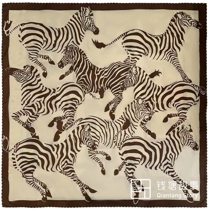 Qiantang Story/钱塘故事 140丝毛-斑马印象 135*135！