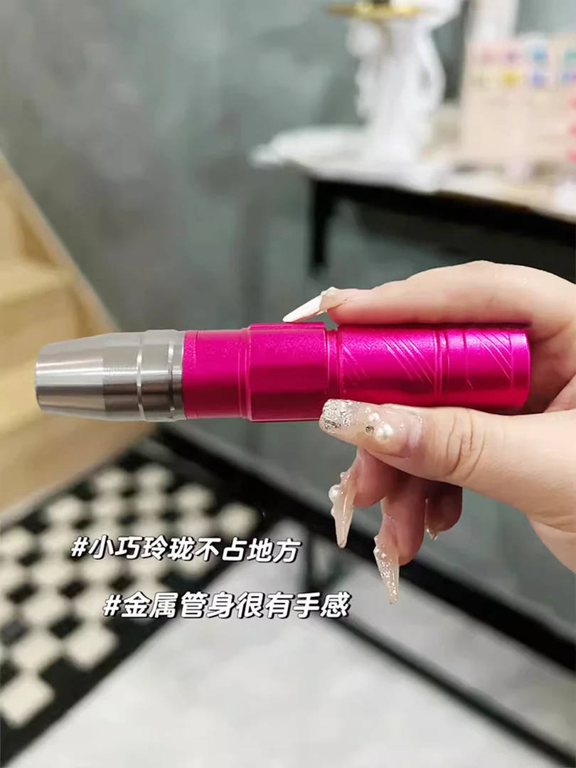 实现美甲自由！速干手持美甲灯小型指甲油胶烤灯光疗一字灯不黑手