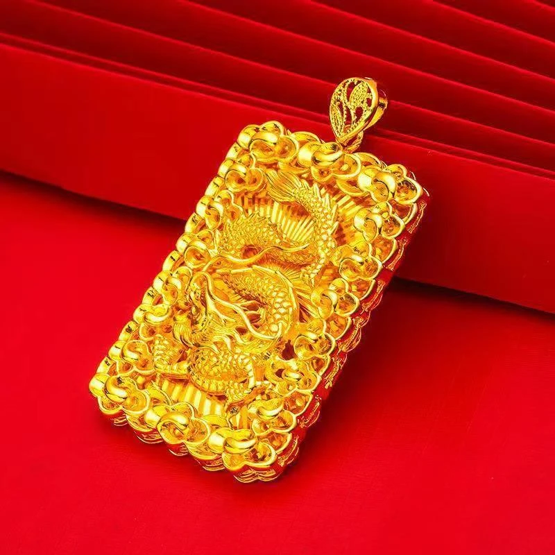 合金吊坠 龙牌吊坠   时尚百搭潮流经典精美挂坠
