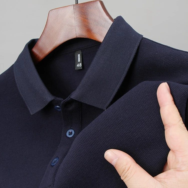 Zero Degree North  品牌男士长袖t恤纯棉polo衫翻领休闲秋装纯色