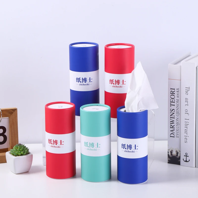 【新疆包邮】 汽车筒纸巾车载杯架便携环保抽取加厚面巾纸