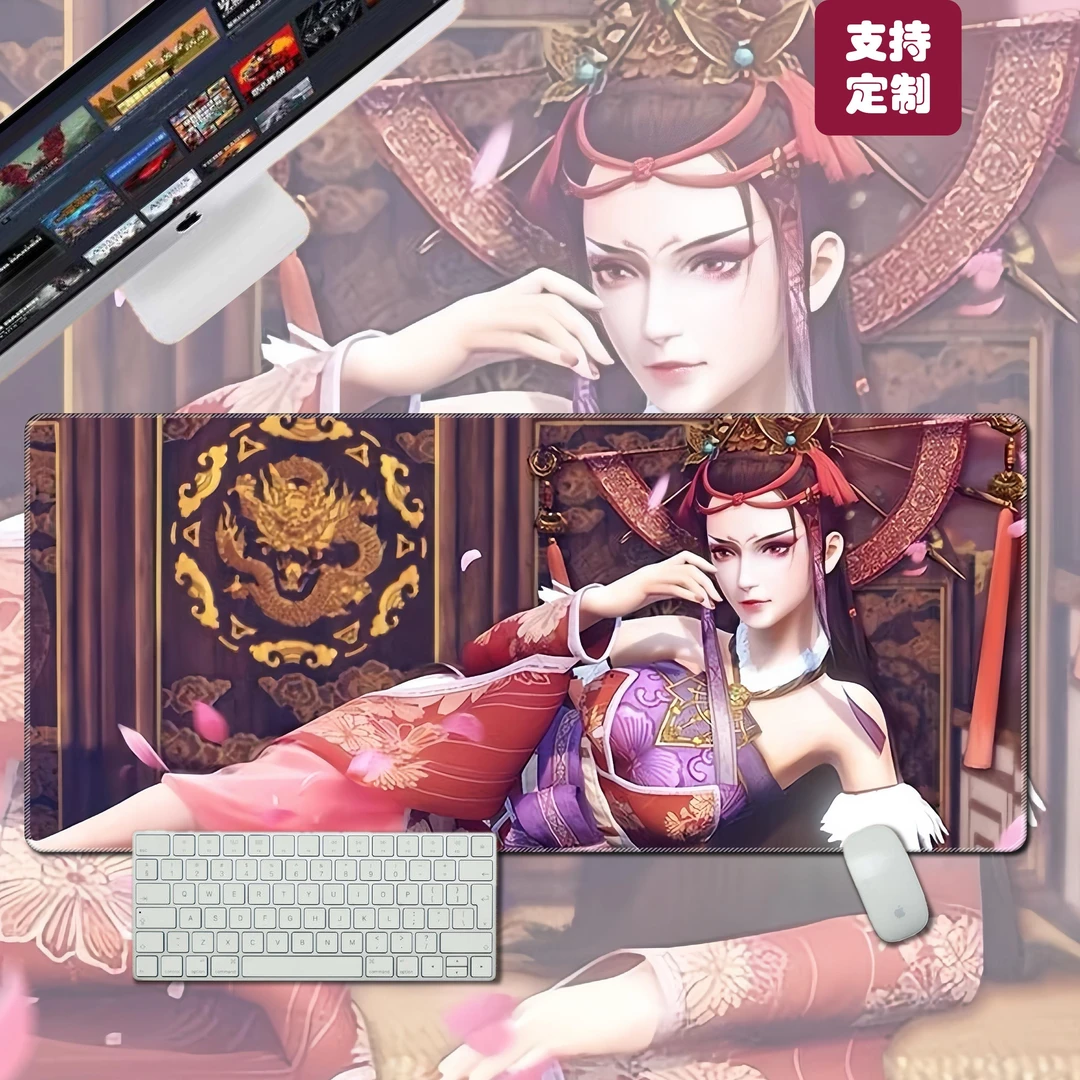 画江湖之不良人鼠标垫超大办公桌垫电竞动漫周边女帝李星云