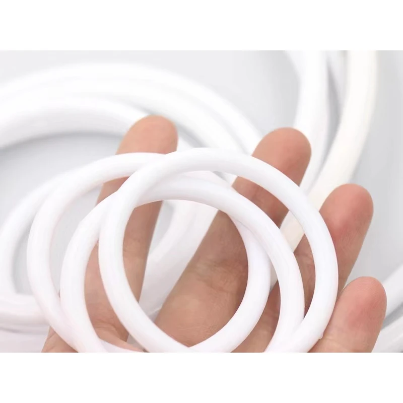 【推荐】白色爱心塑料圈 diy捕梦网材料圆环爱心环 捕梦网环手工
