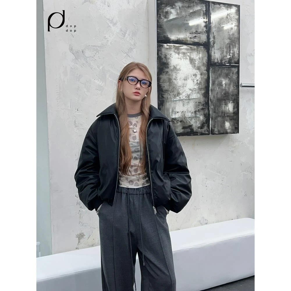 AVVENN2024冬慵懒时髦面包服皮外套2390dopdop买手店