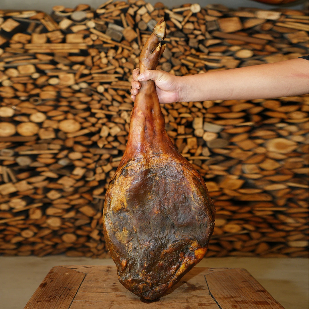 浙江特产火腿肉偏瘦精肉风干腊肉火腿