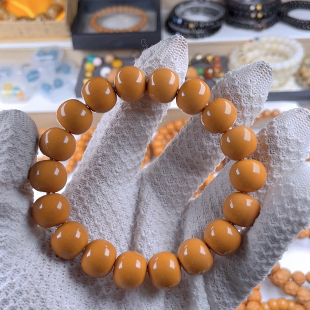 【闪购商品】猴头核桃手串7***9
