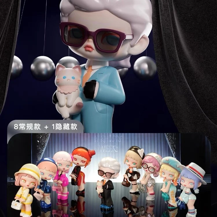 【拆盒】新品ANITA3代时装周系列潮玩盲盒摆件手办潮流玩具