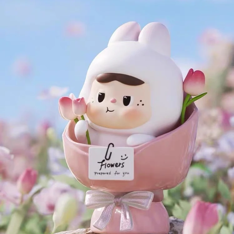 【拆盒】有饱饱的春天刚刚好系列盲盒 潮玩手办摆件