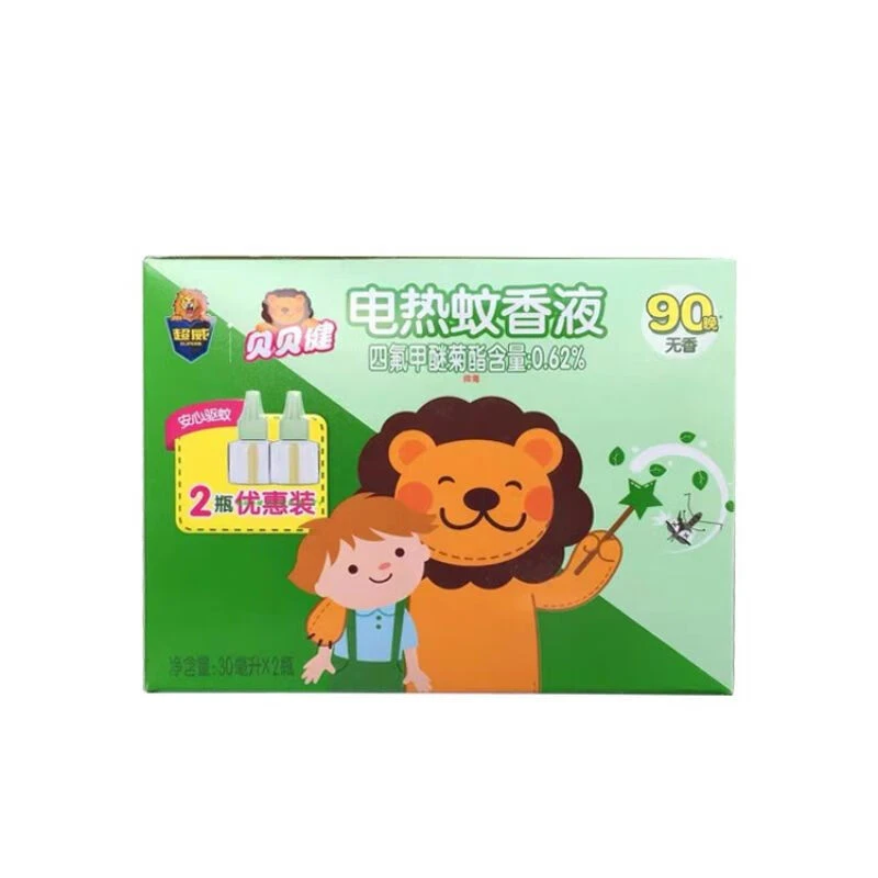 超威贝贝健无香电蚊香液2瓶装30ml*2/盒