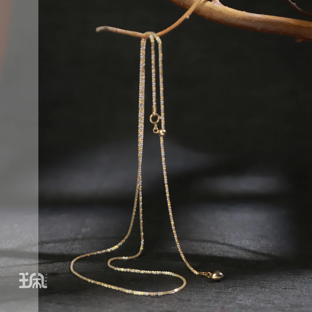 碎冰冰|18K金*项链*未镶嵌XYB24031815多样性发其一