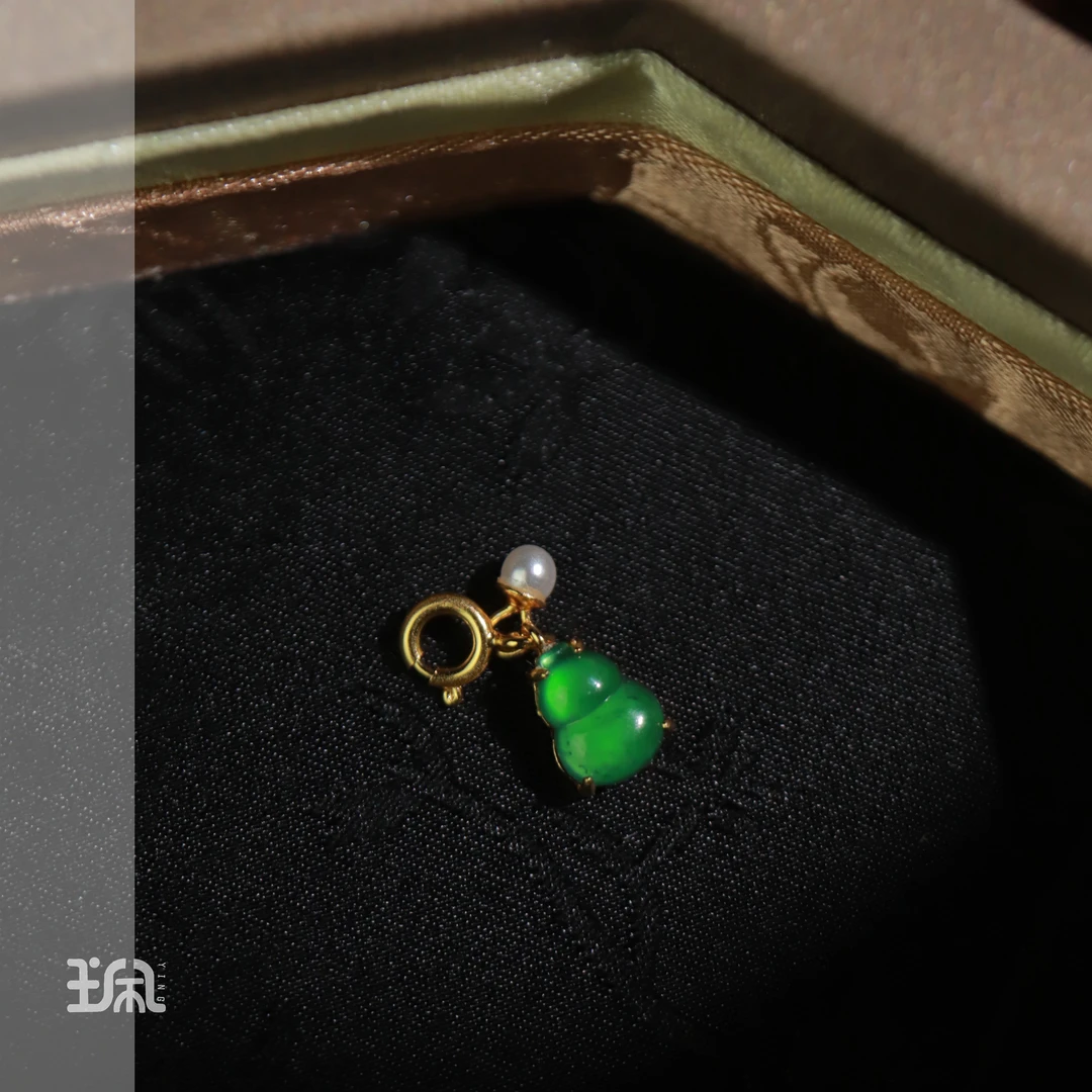 吊坠925银仿珍珠 兰葫吊坠不含链QXB24071116多样性发其一