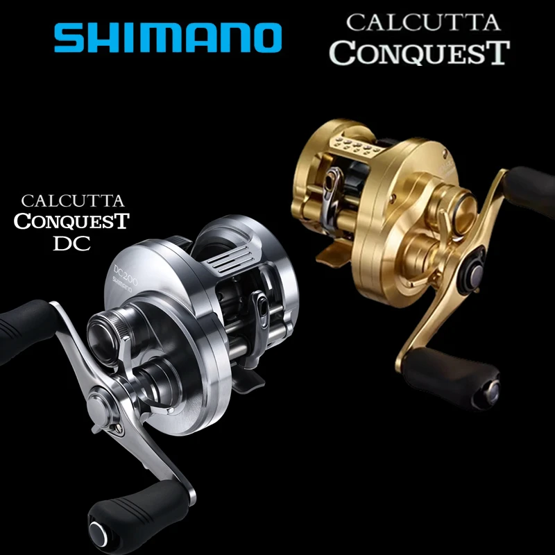 SHIMANO/禧玛诺鼓轮CQ101HG CQ201DC小金轮打黑远投轮cqbfs微物轮