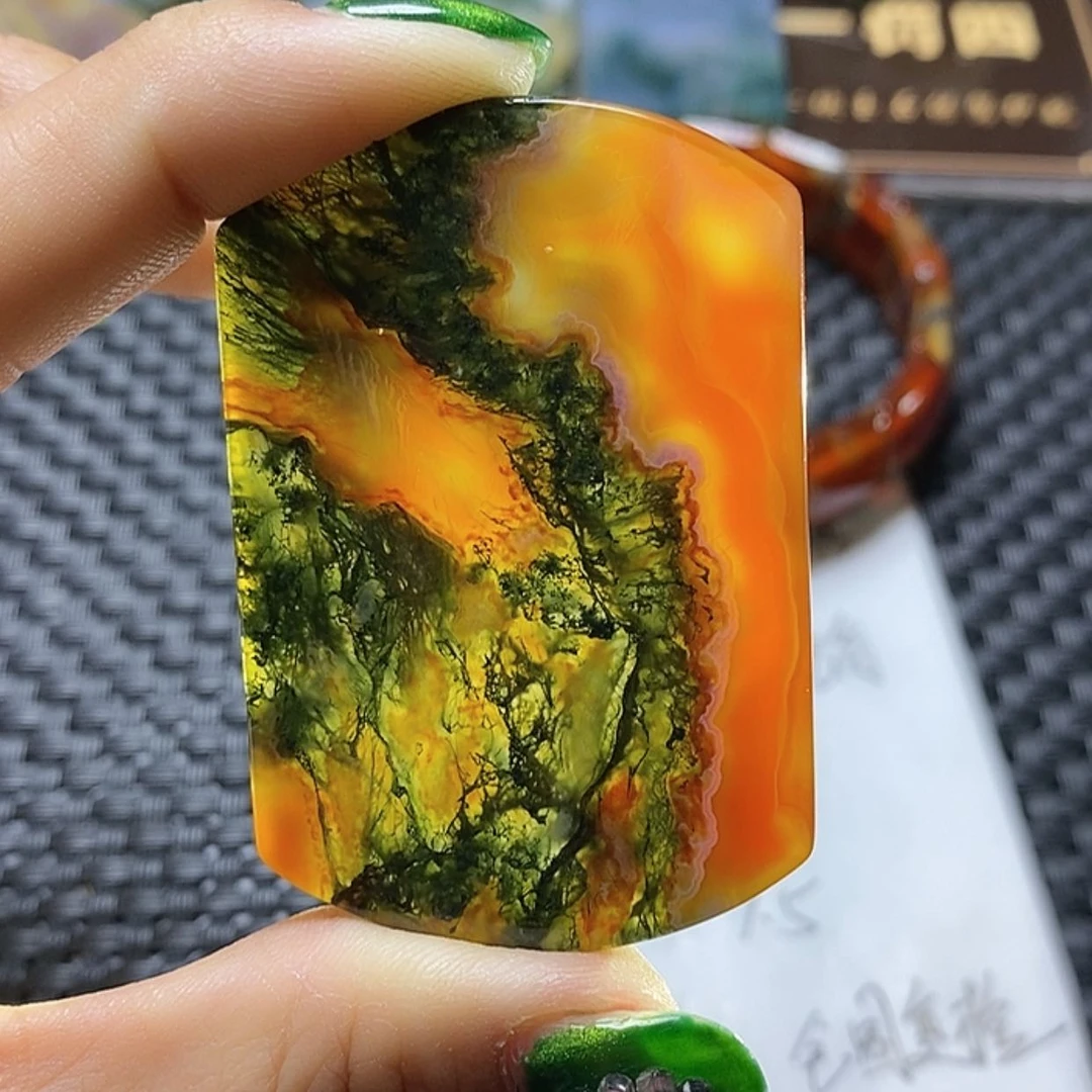 【闪购商品】玛瑙/玉髓颈饰未镶嵌第**渊