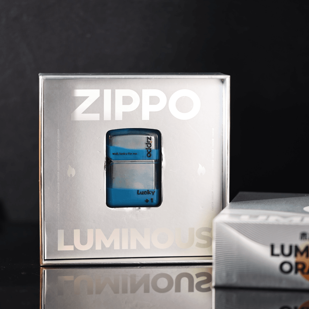 ZIPPO打火机 夜光流沙 少量现货 亚克力透明外壳 礼盒 送男友七夕