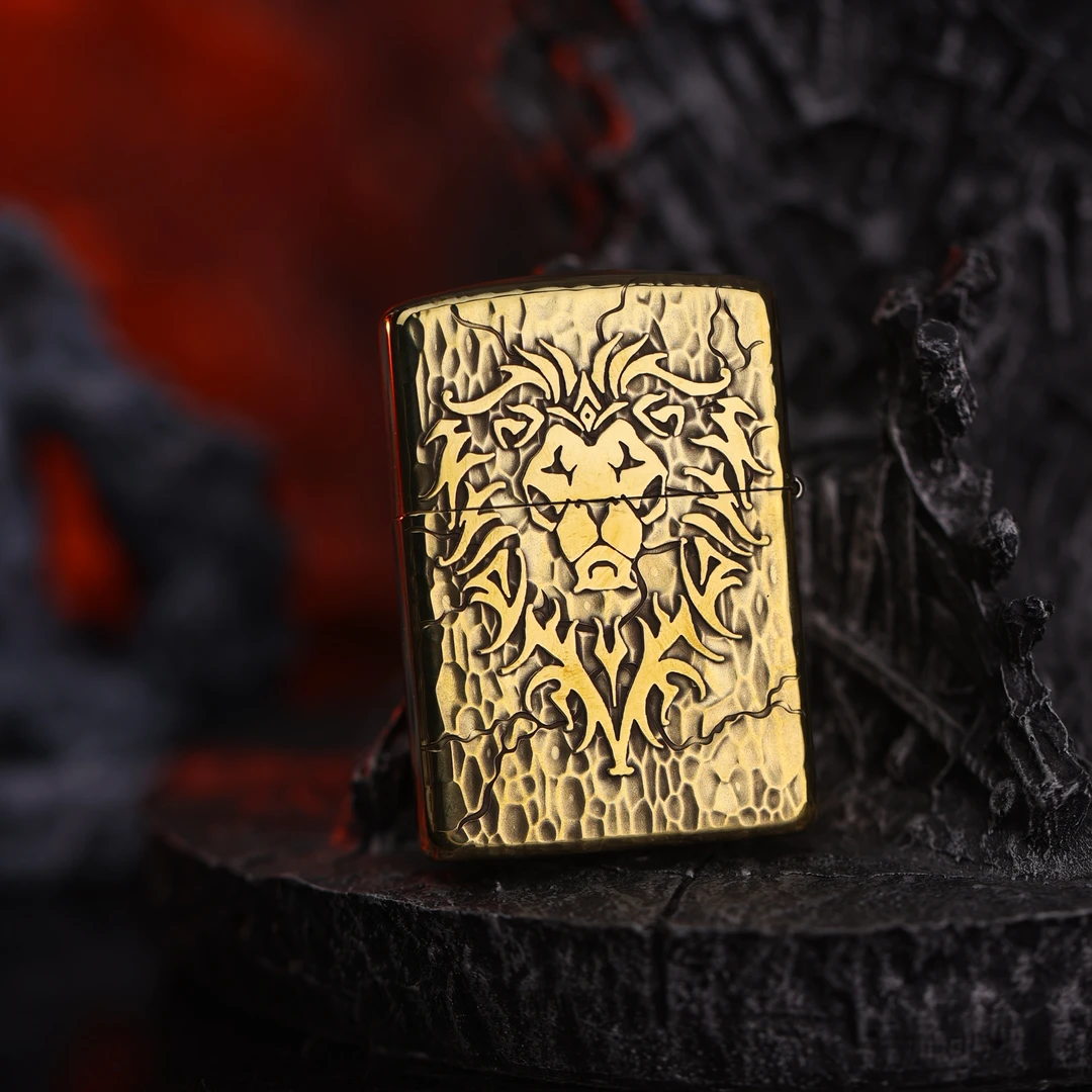 ZIPPO芝宝官方正版防风打火机 个性  魔兽世界 DY9912FD